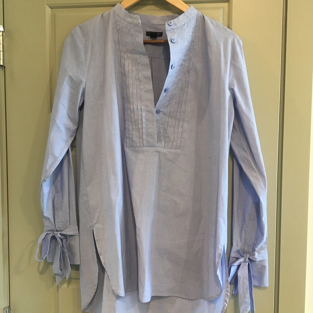 Ann Taylor Tie Sleeve Blouse